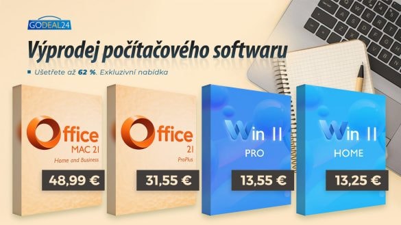 Pořiďte si doživotní licenci Office 2021 Pro za 770 Kč a Windows 11 Pro jen za 330 Kč