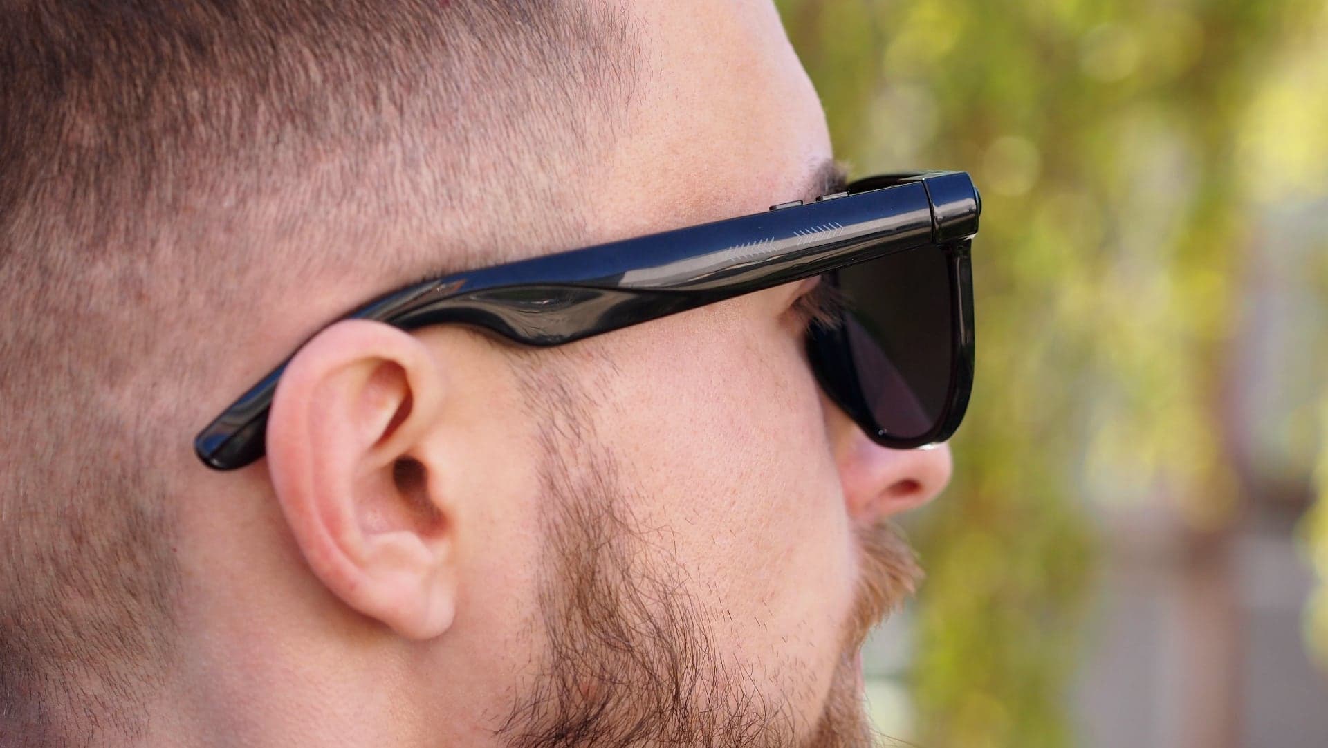 Chytré brýle INF z Kauflandu, detail nožičky | Zdroj: Luboš Srb