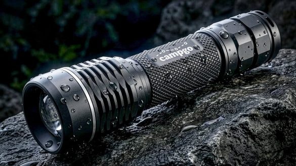 Ruční svítilna z Alzy je jednoduše geniální: Má USB-C, vydrží navěky věků
