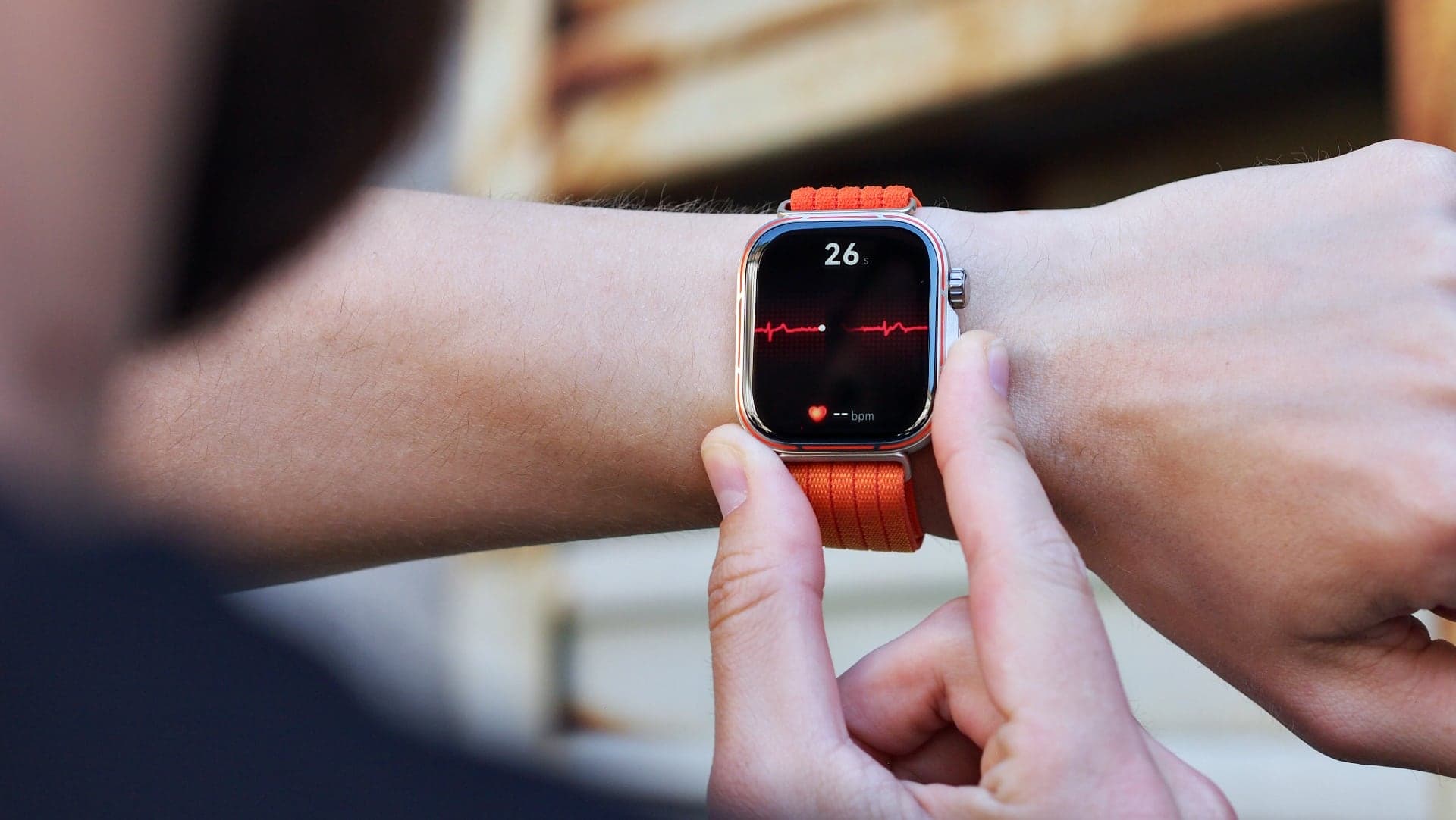 Huawei Watch Fit 5 Pro, měření EKG | Zdroj: Luboš Srb