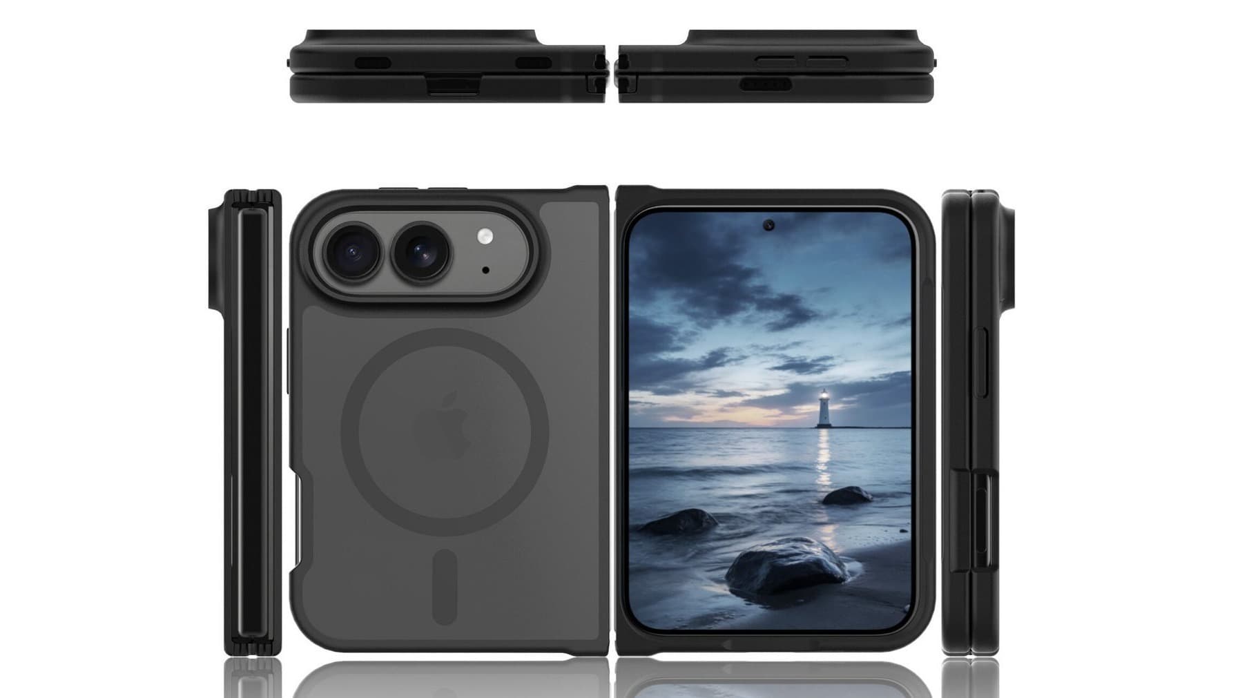 iPhone Ultra na renderu s ochranným pouzdrem | Zdroj: Whylab