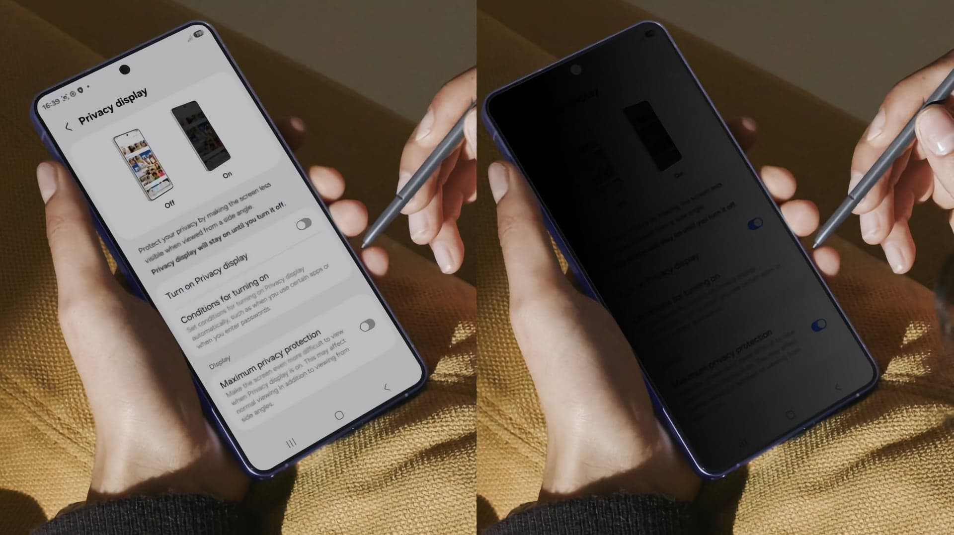 Samsung Privacy Display | Zdroj: Samsung
