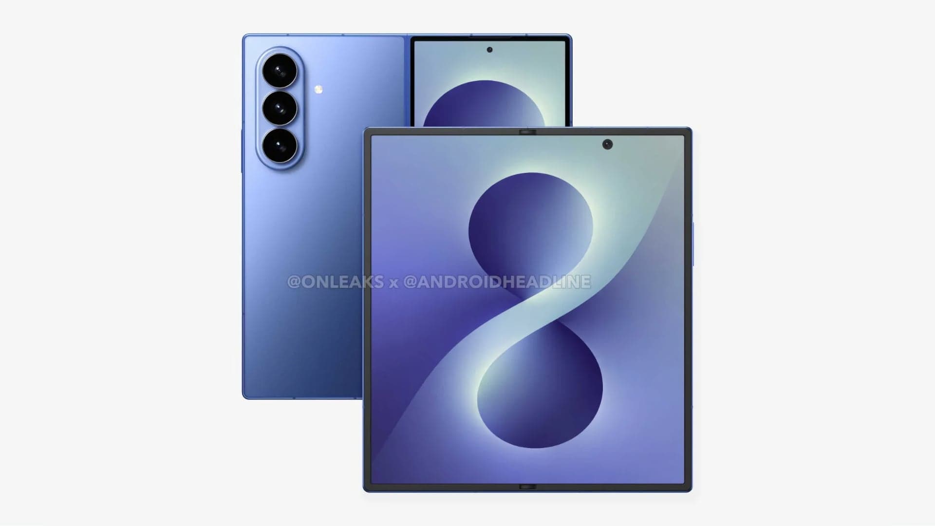 Samsung Galaxy Z Fold 8 | Zdroj: Onleaks & Android Headline