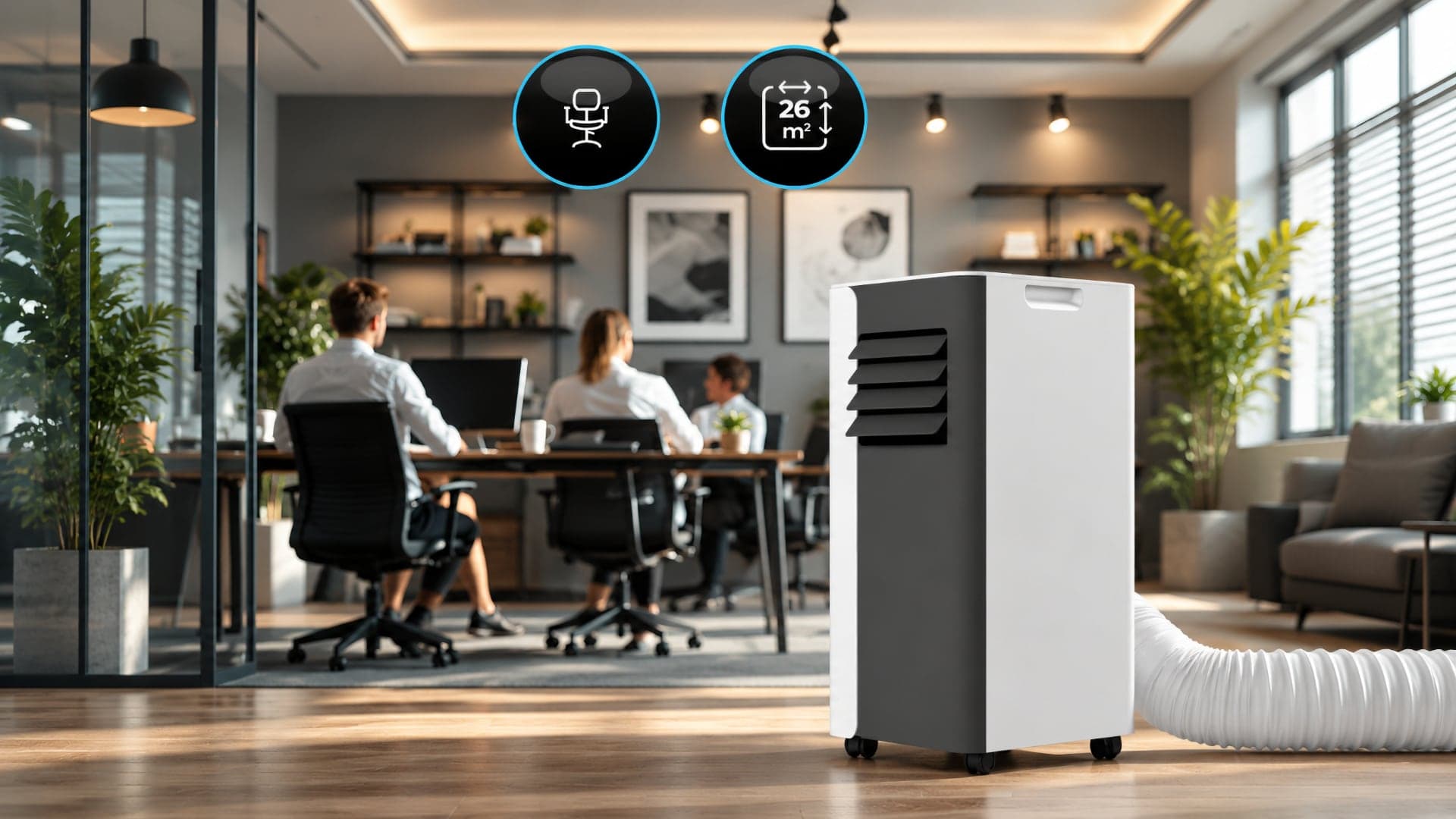 Mobilní klimatizace Climative Mini 2,6 kW | Zdroj: Kaufland
