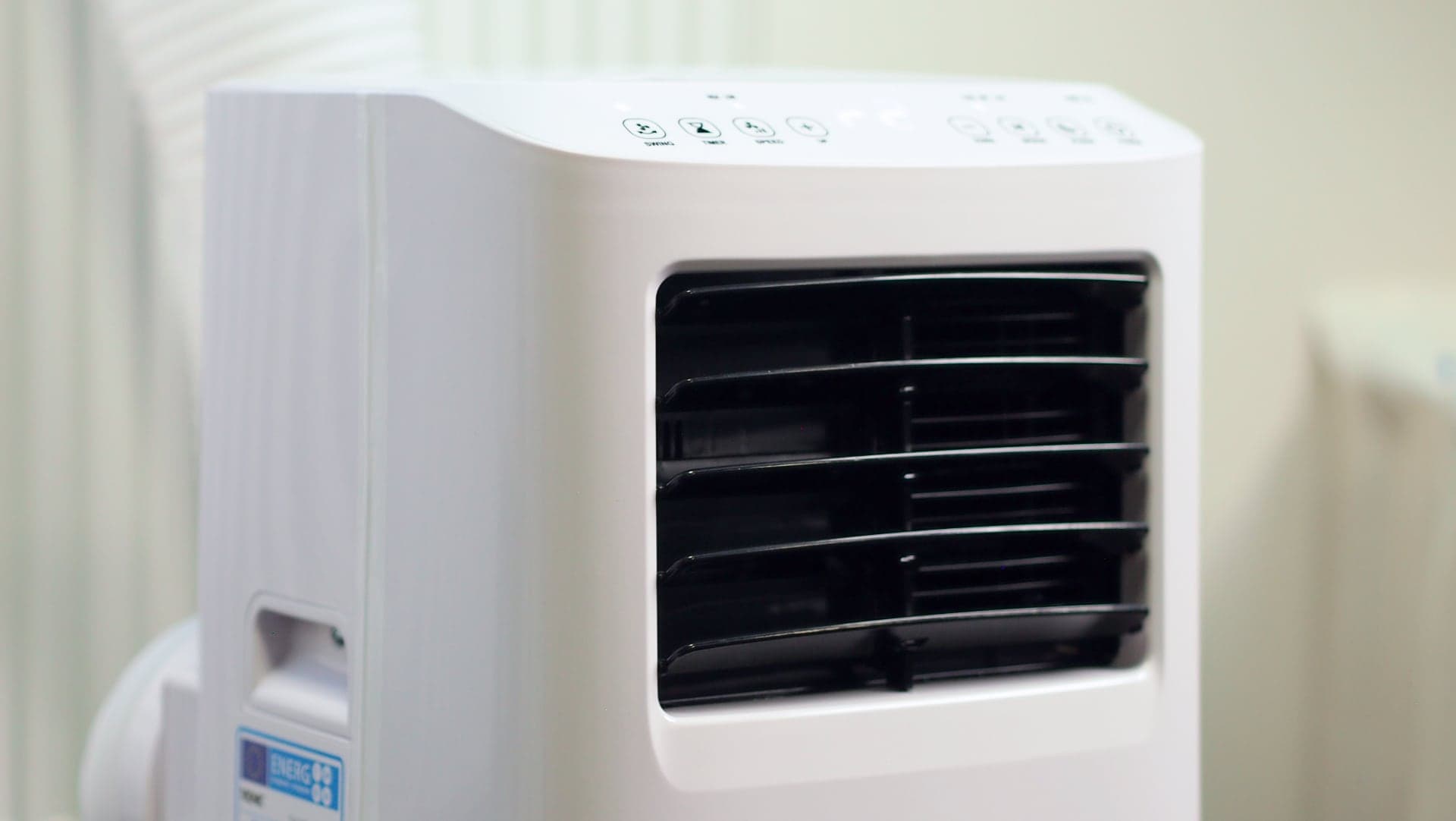 Mobilní klimatizace Lidl Tronic SMK 7000 C2, detail ventilace | Zdroj: Luboš Srb