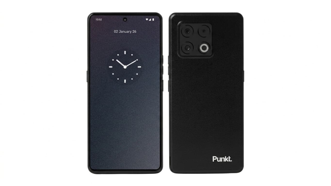 Evropský smartphone Punkt MC03 | Zdroj: Punkt
