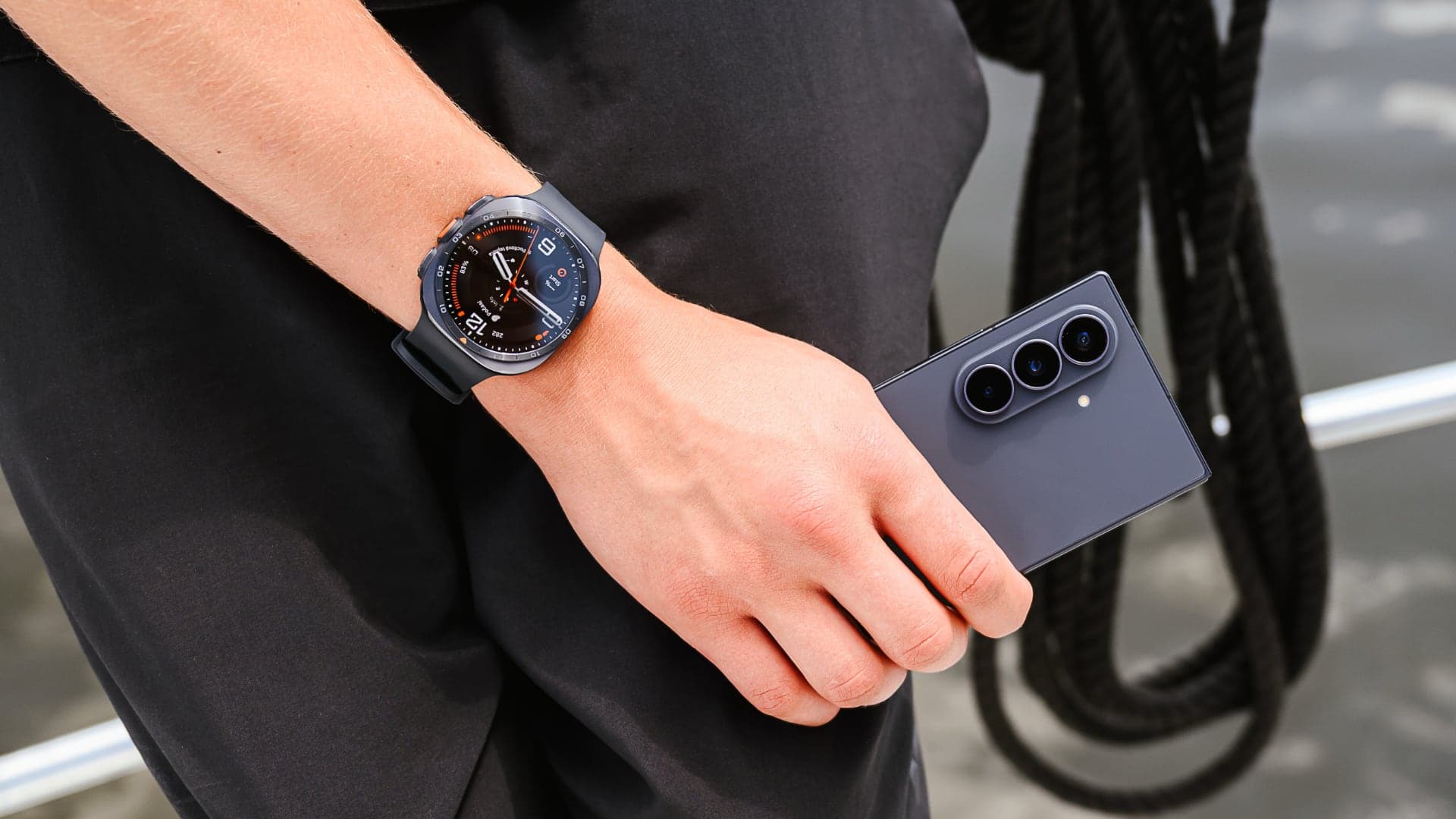 Samsung Galaxy Watch Ultra 2 na ruce | Zdroj: Samsung