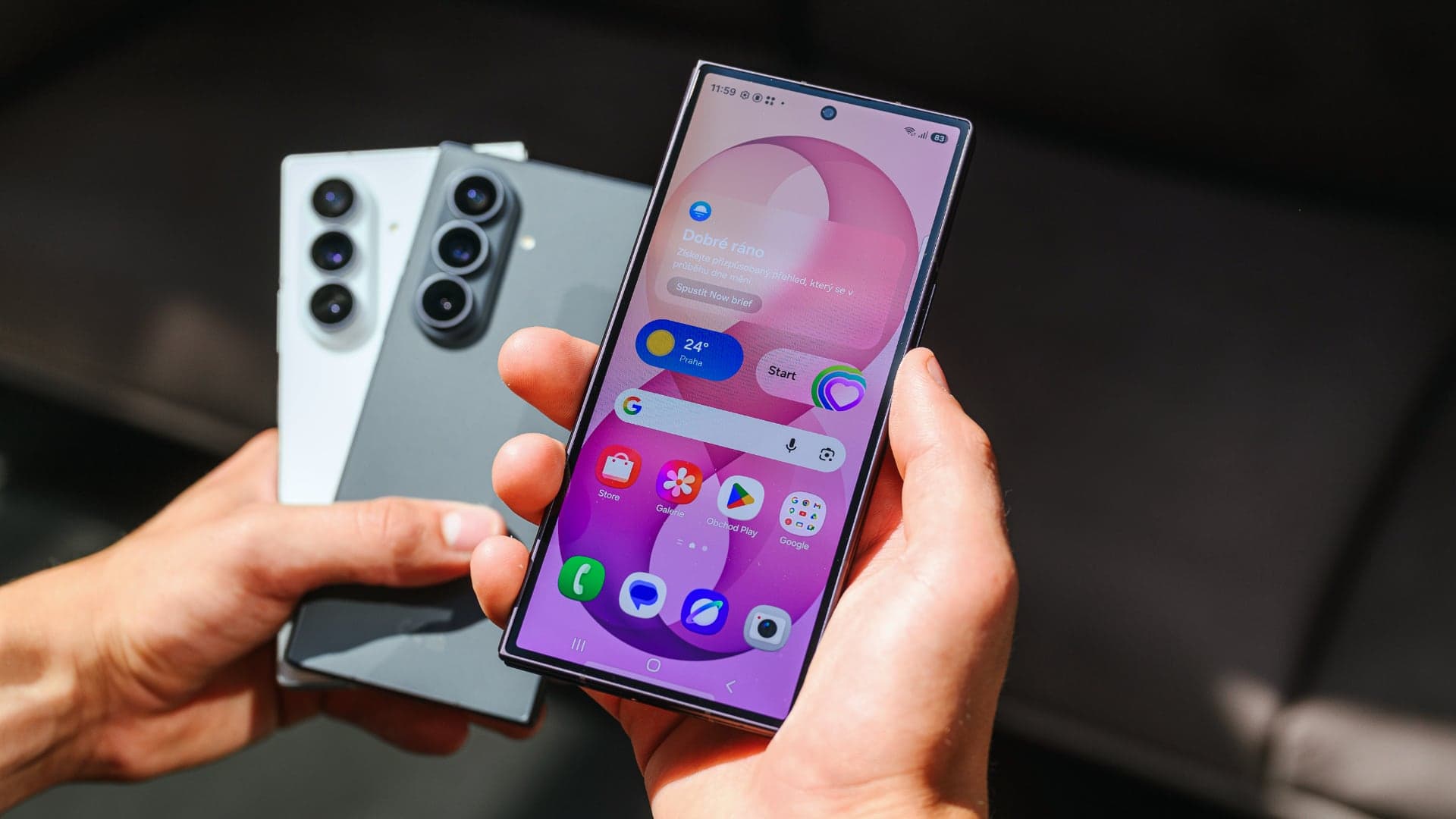 Samsung Galaxy Z Fold 8 Ultra, zavřený | Zdroj: Samsung