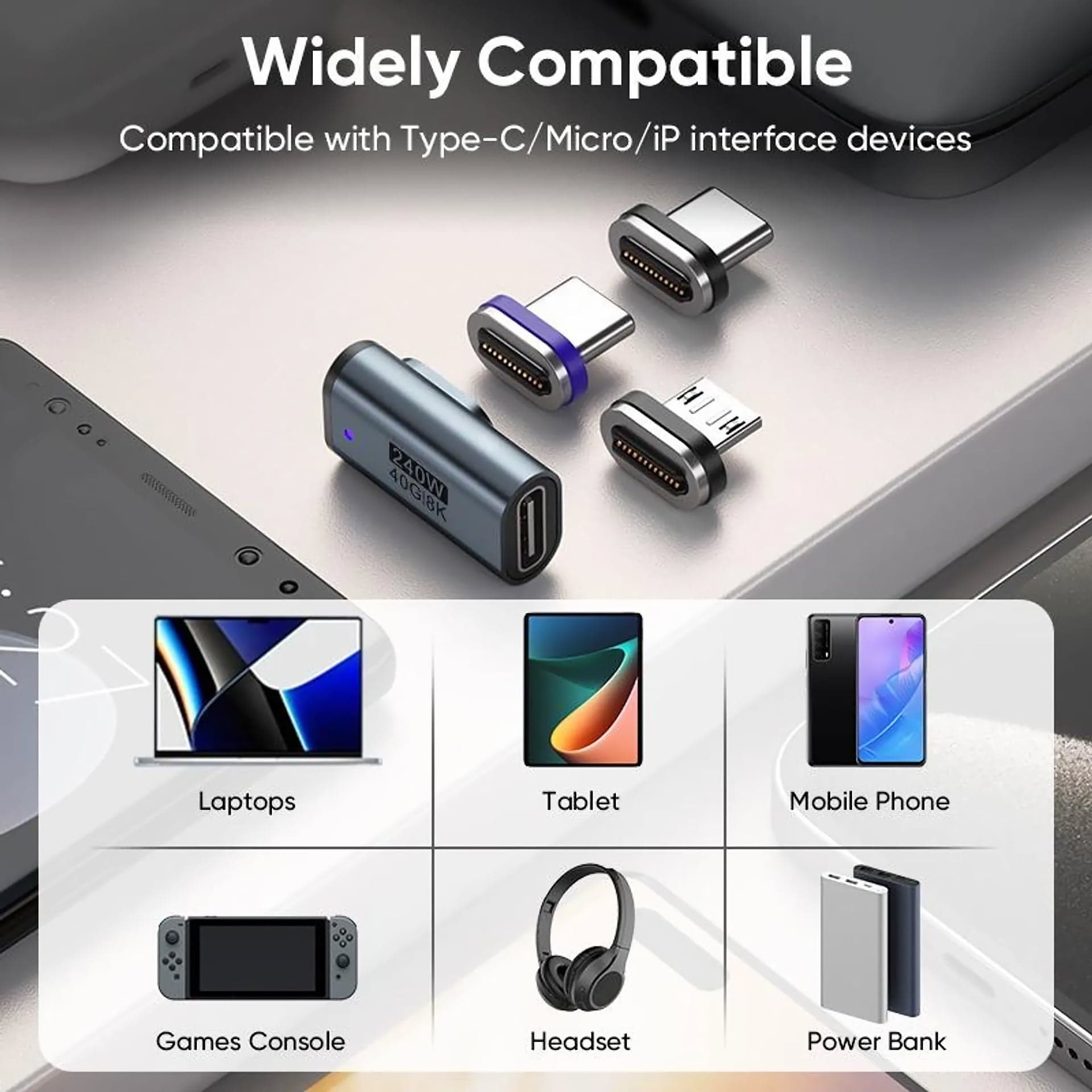 INF magnetický adaptér + konektor USB-C a kompatibilita s elektronikou | Zdroj: Ondřej Koníček
