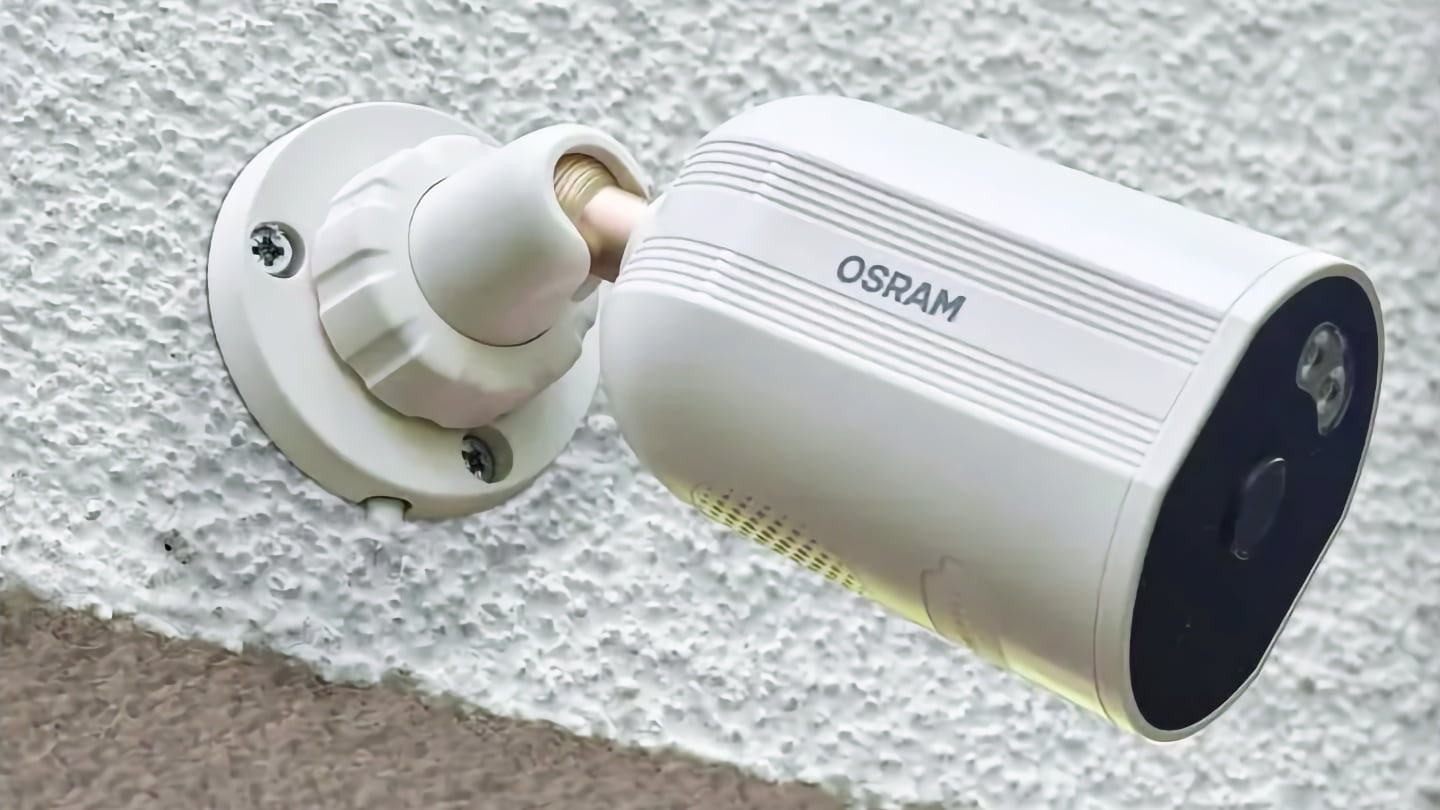 Chytrá venkovní statická Wi-Fi kamera OSRAM | Zdroj: Lidl
