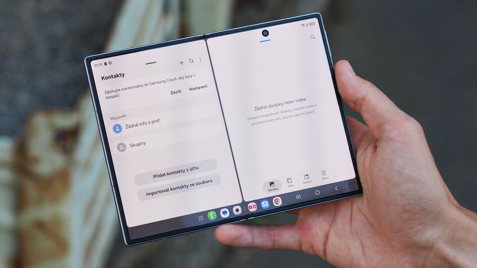 Samsung Galaxy Z Fold 8 | Zdroj: Luboš Srb