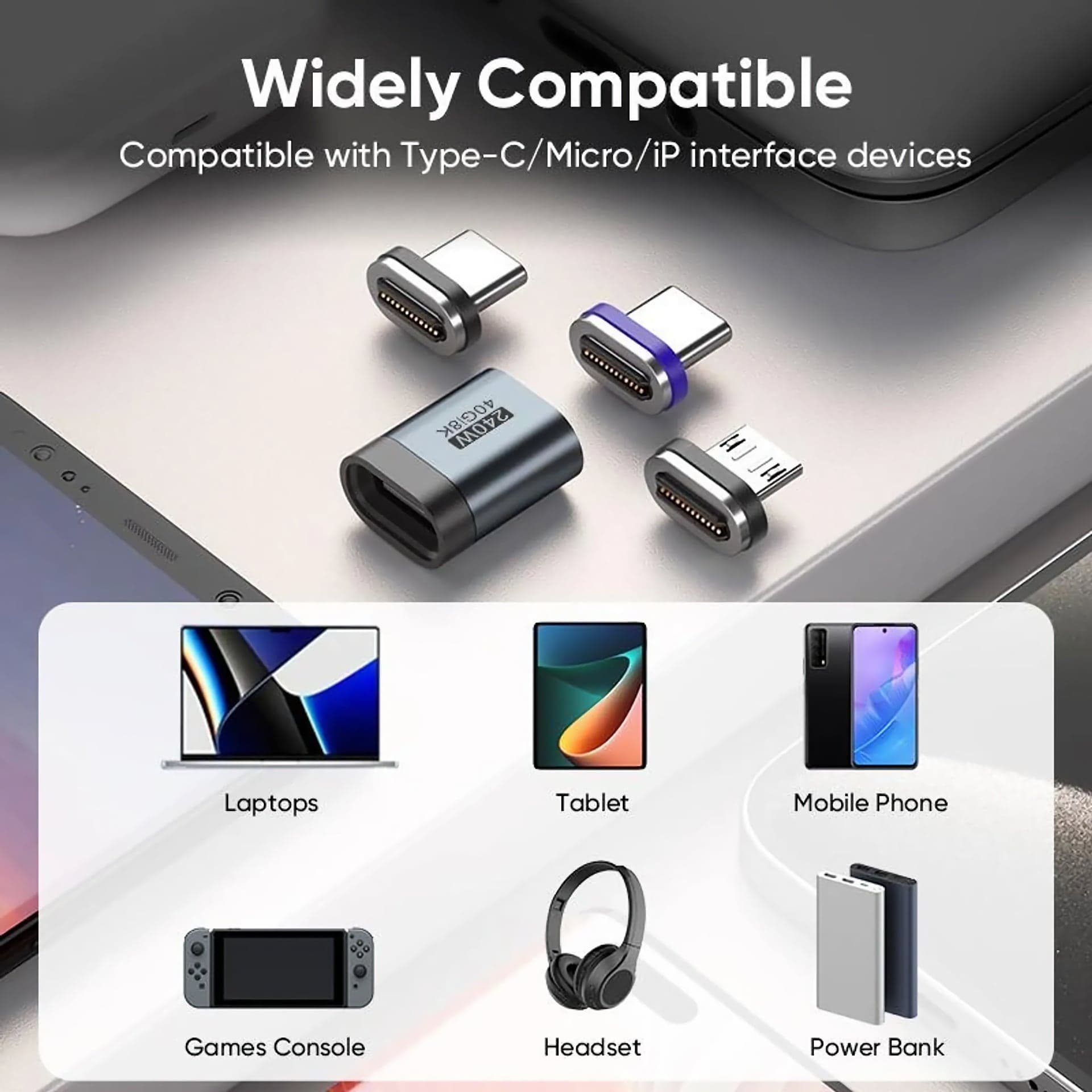 Kompatibilita příslušenství INF USB-C magnetický adaptér | Zdroj: Kaufland