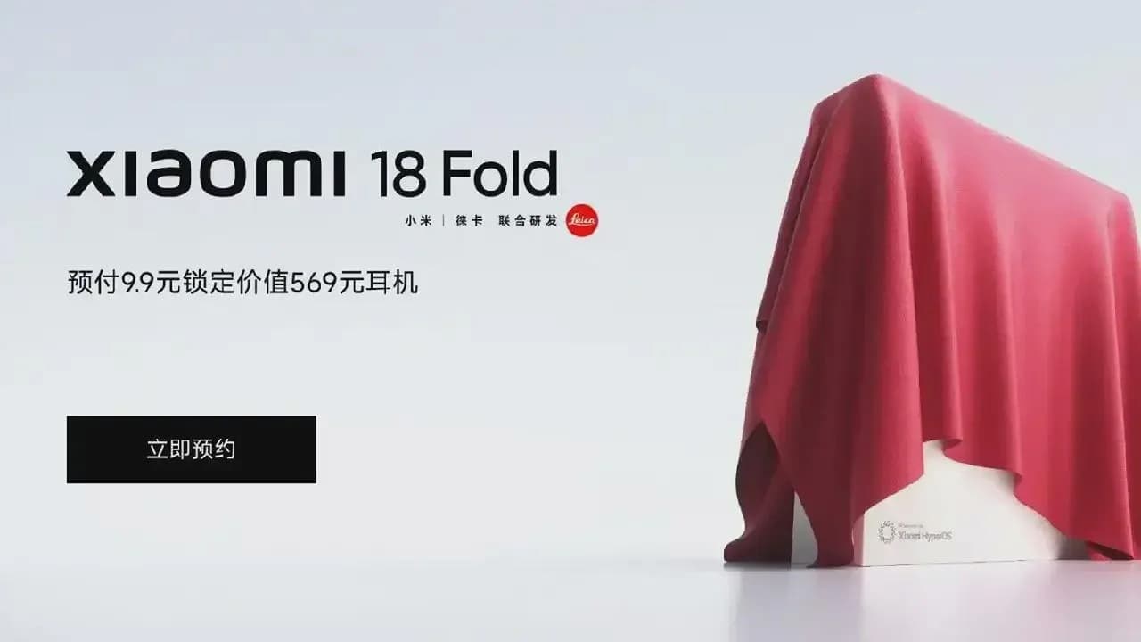 Xiaomi 18 Fold | Zdroj: Xiaomi