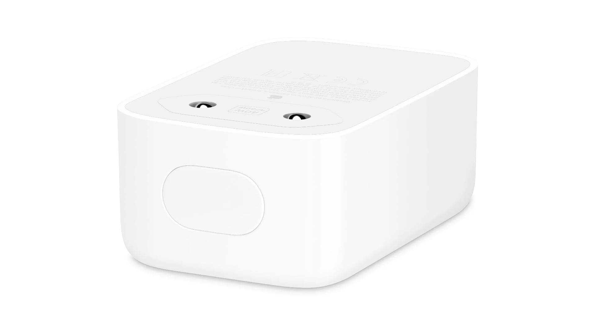 Složený 40W dynamický napájecí adaptér s maximálním výkonem 60 W | Zdroj: Apple