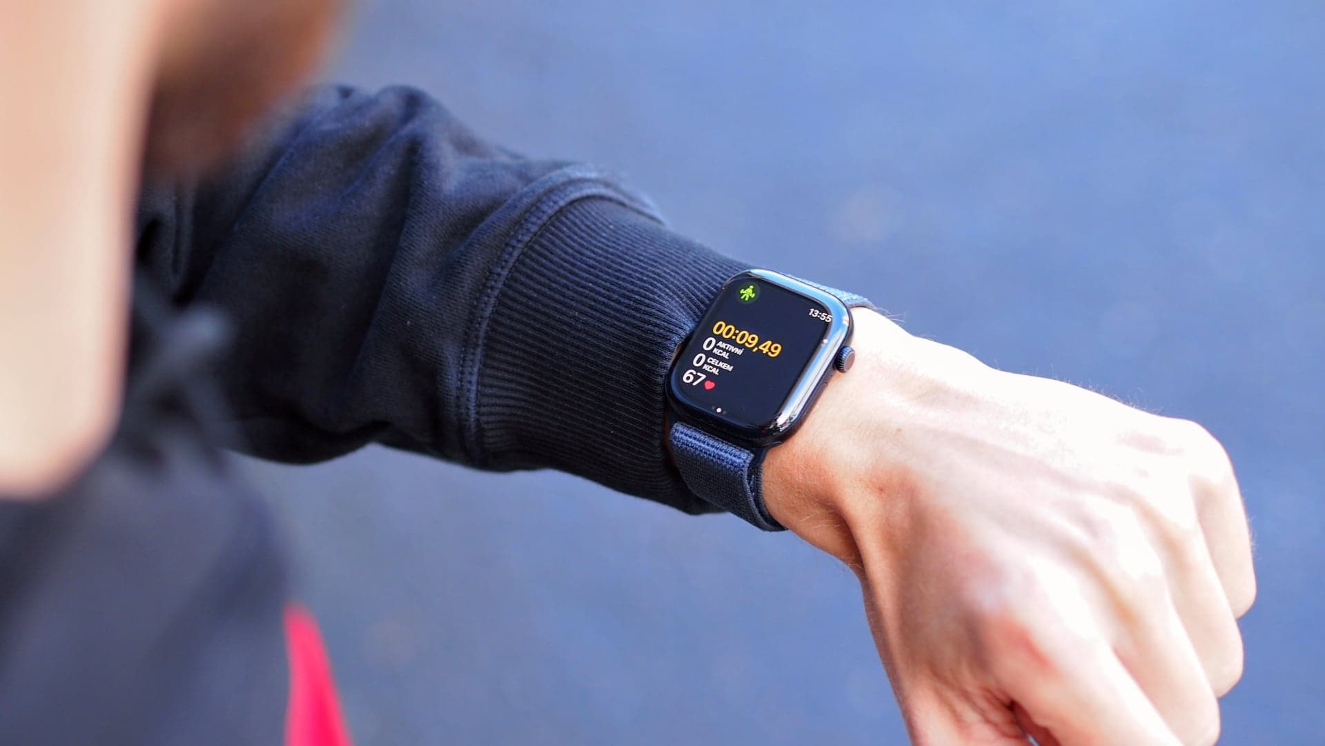 Apple Watch Series 12, měření cvičení | Zdroj: Luboš Srb