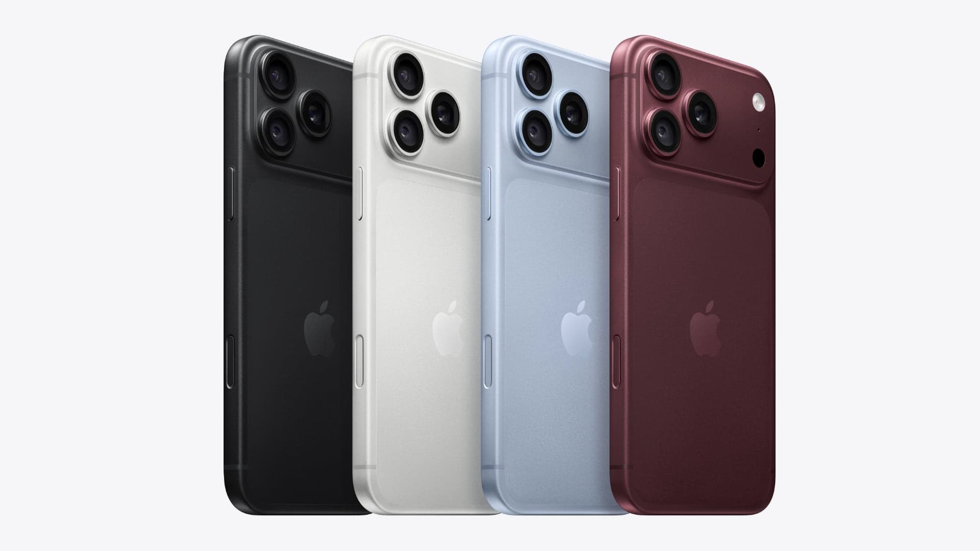 iPhone 18 Pro Max, barvy | Zdroj: Apple