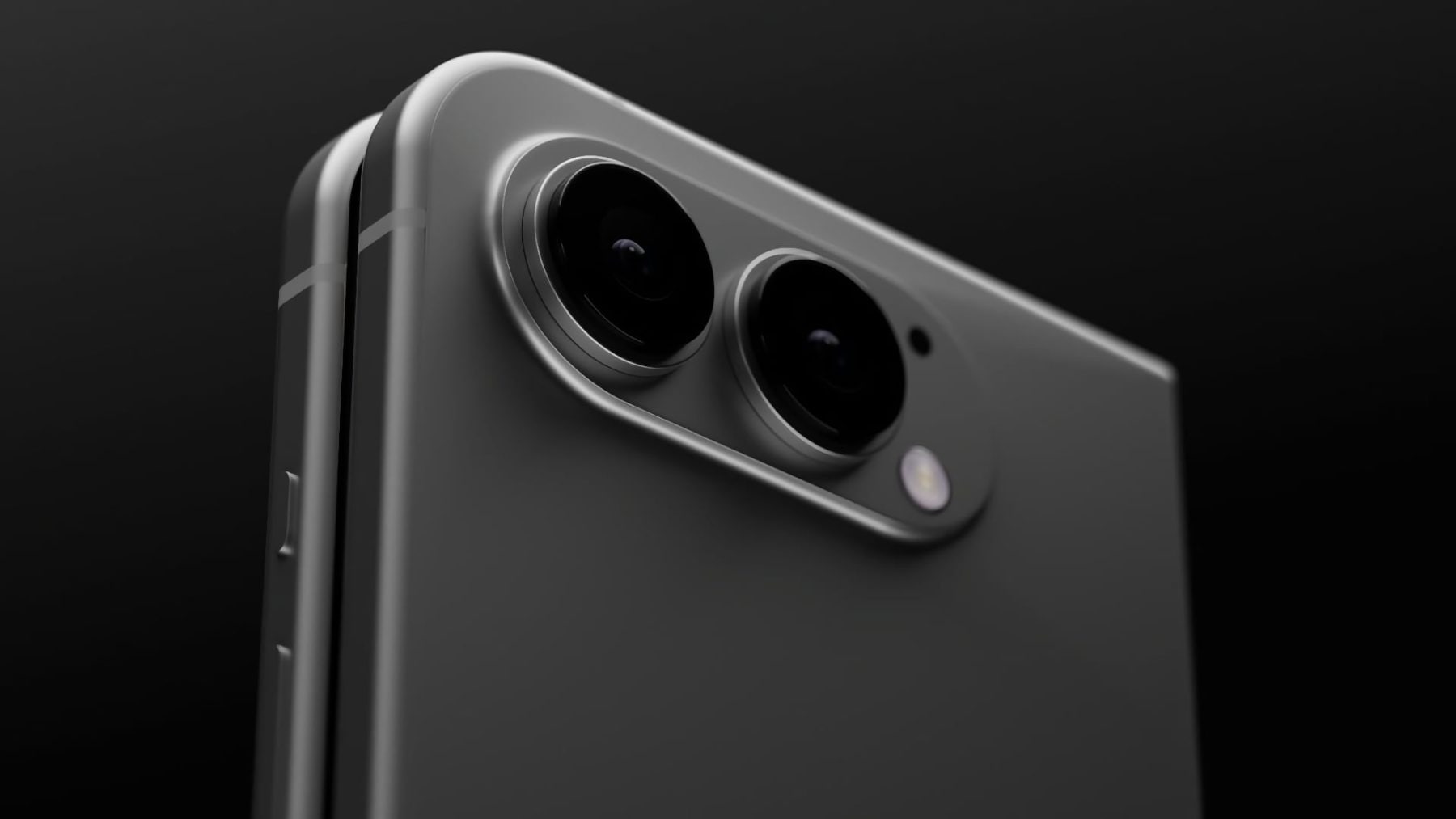 Neoficiální render skládačky iPhone Duo | Zdroj: Apple Insider