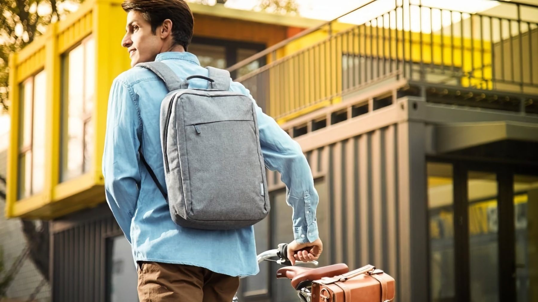 Lenovo Backpack B210, šedivý | Zdroj: Lenovo