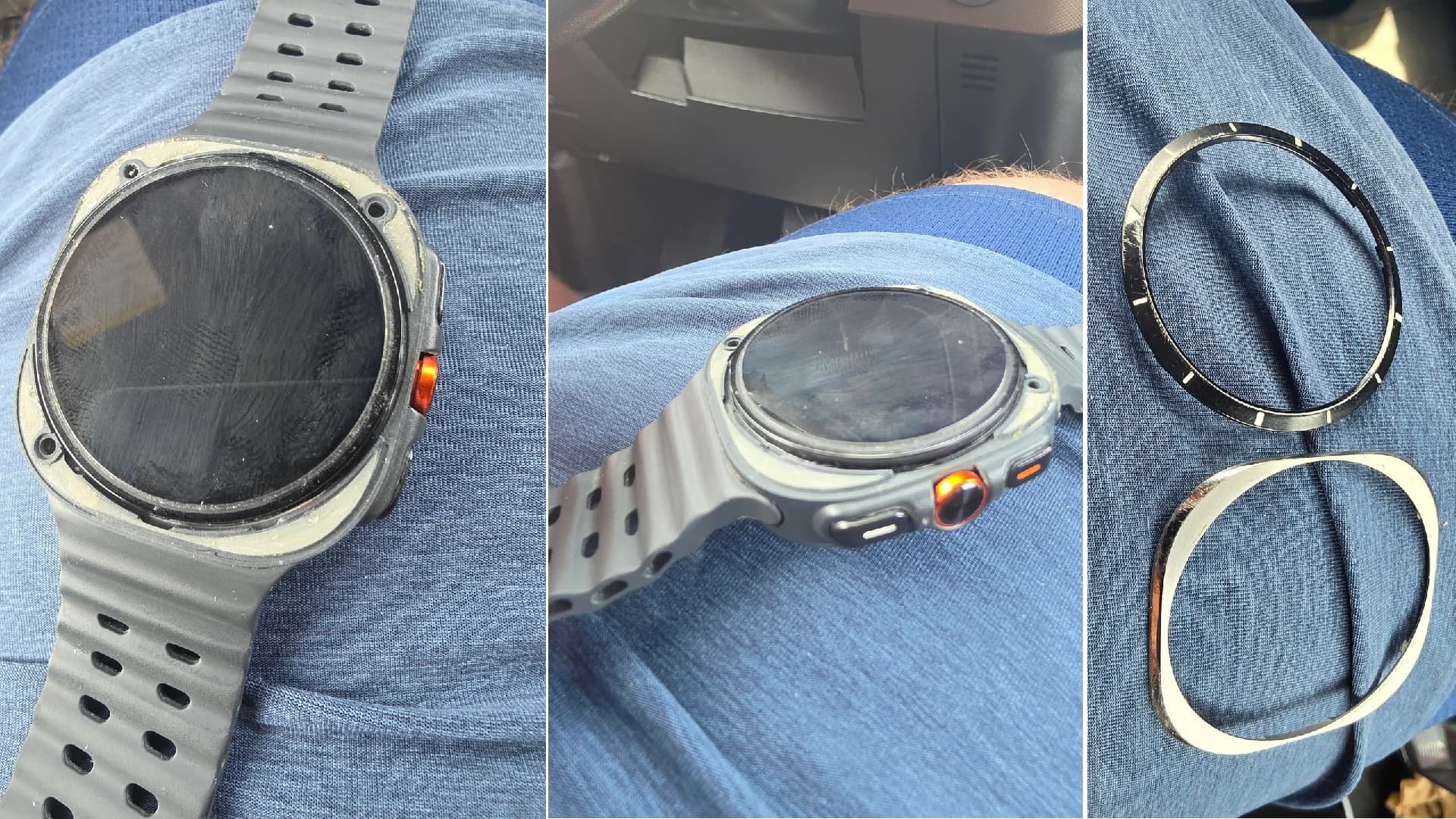 Galaxy Watch Ultra s odlouplým panelem a lunetou | Zdroj: Bi11Lumburgh