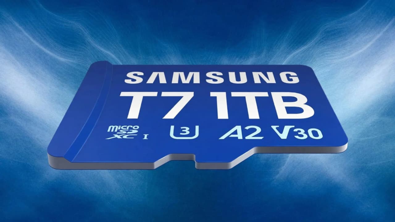 Paměťová karta Samsung T7 microSDX | Zdroj: Samsung