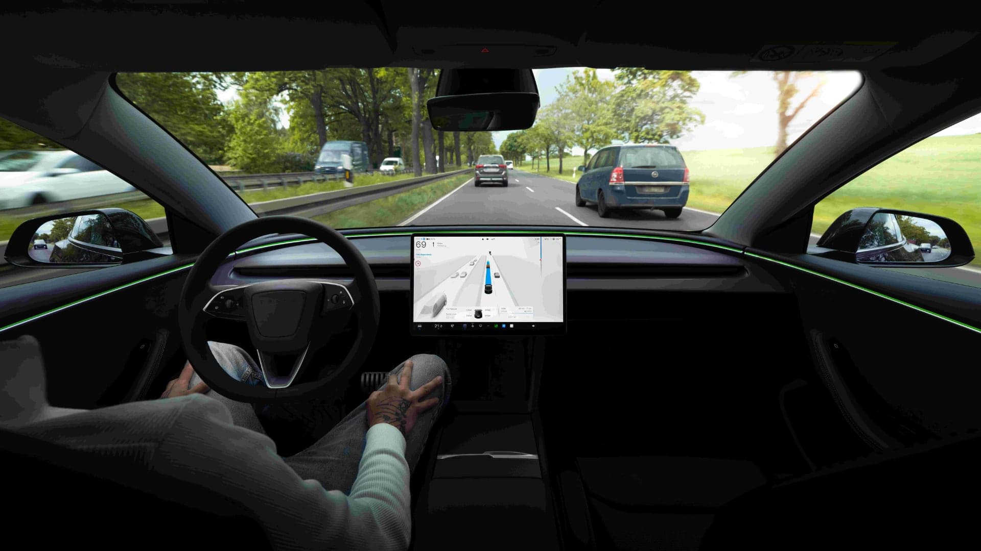 Tesla FSD Supervised v Česku | Zdroj: Tesla