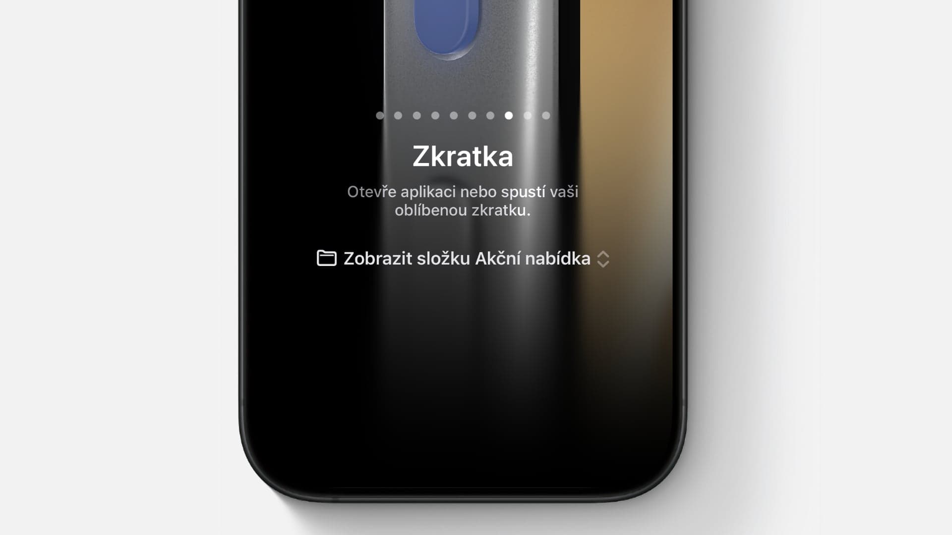 Nastavení akčního tlačítka | Zdroj: Luboš Srb
