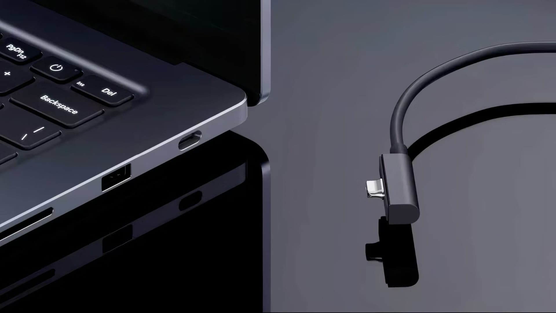 Technologie Magnetic Connect u notebooku Microsoft Surface Laptop Ultra | Zdroj: Microsoft